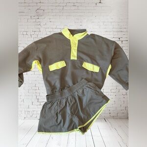 NEW 🌼 Free People FP Movement World Tour Pullover & Shorts Set NWOT